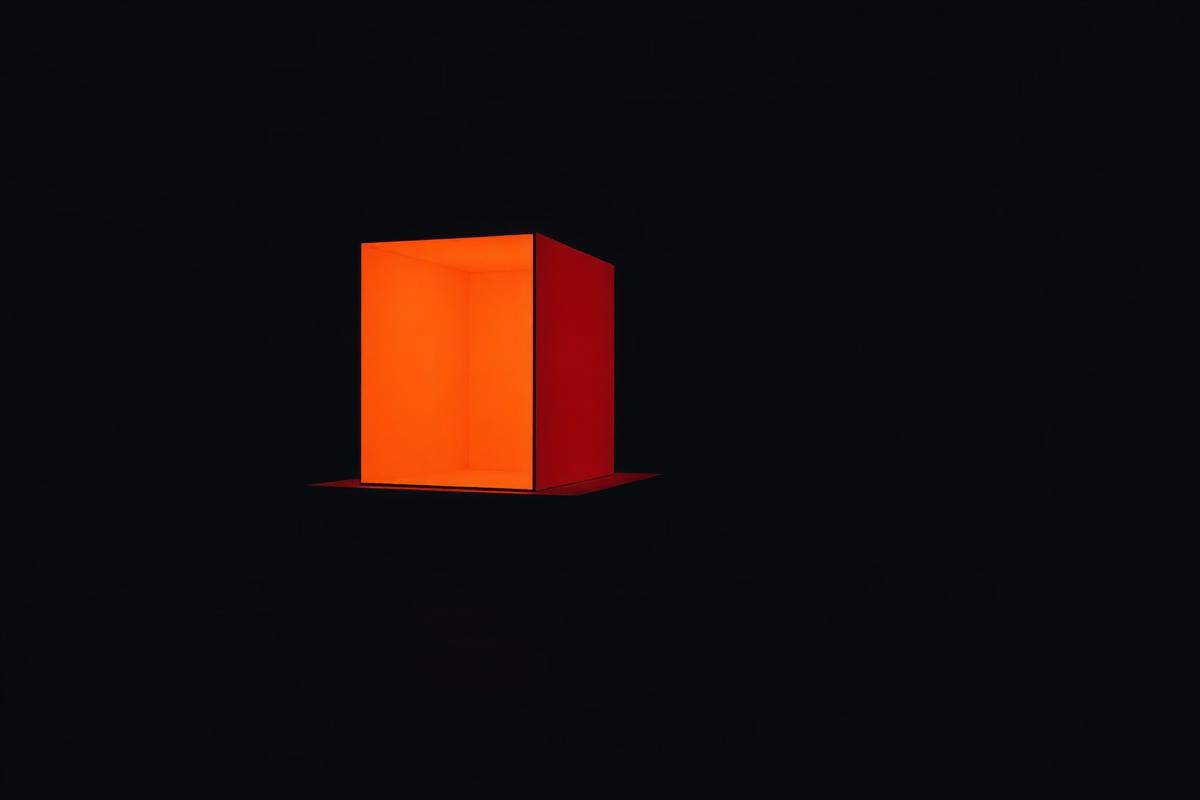 Illuminated installation referencing Queto's runtime